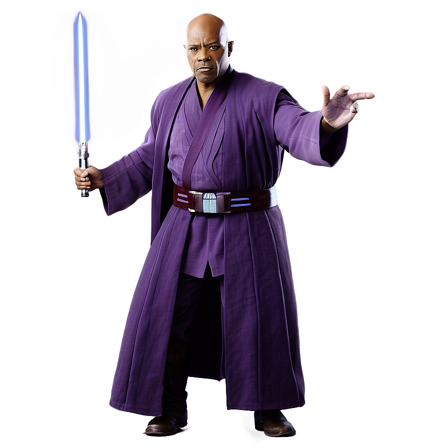 Mace Windu Dark Background Png 06242024 PNG image