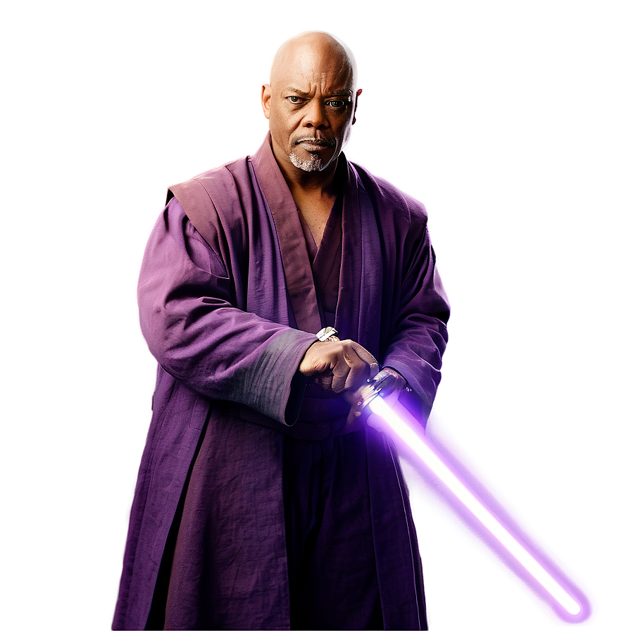 Mace Windu Fan Art Png 06242024 PNG image