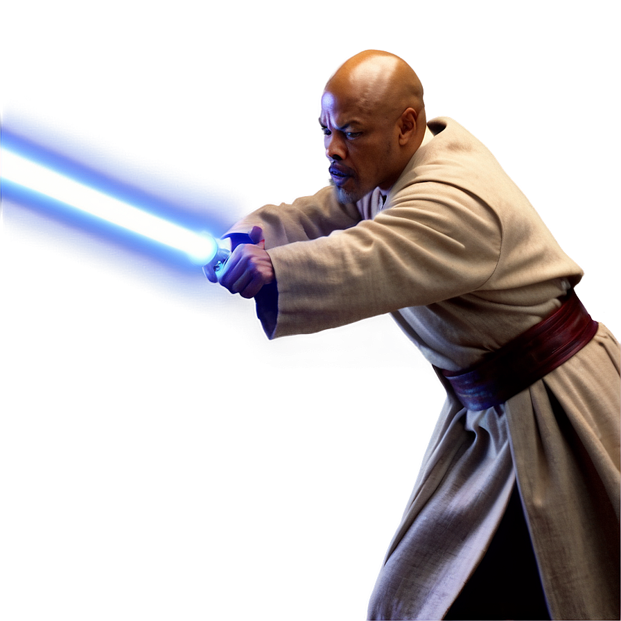 Mace Windu Movie Scene Png 06242024 PNG image