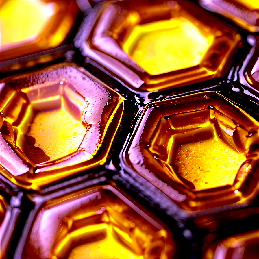 Macro Honeycomb Png Dqi75 PNG image