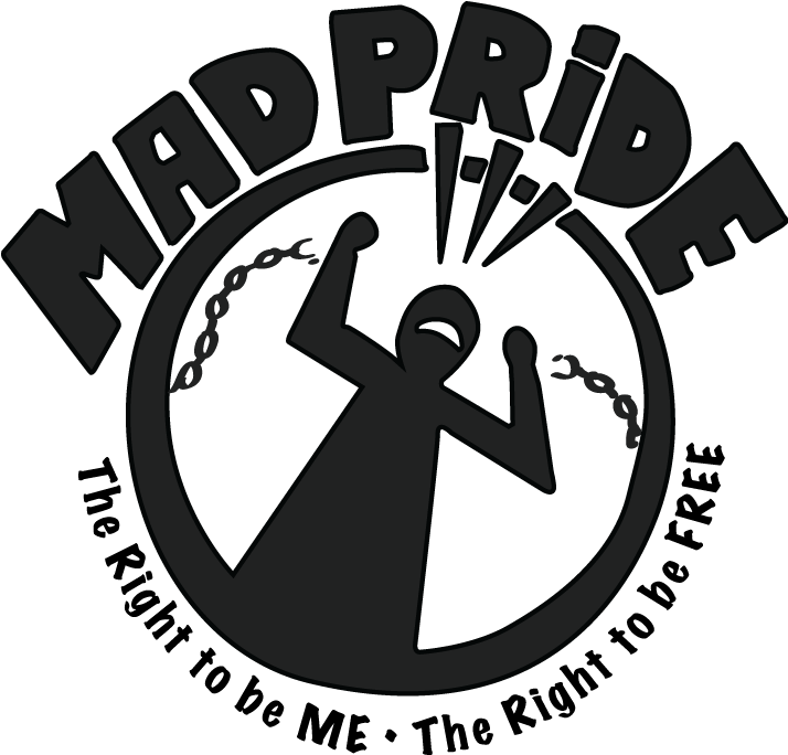 Mad Pride Logo Rightto Be Free PNG image