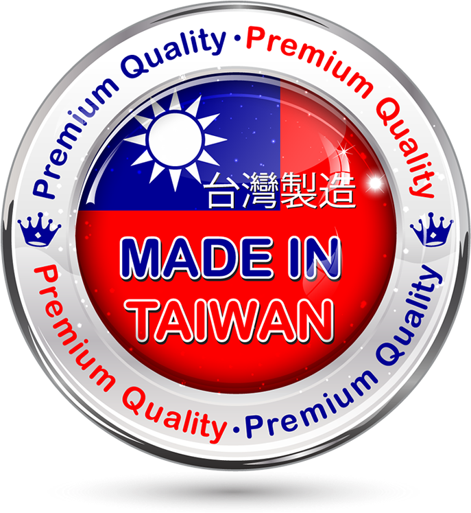Madein Taiwan Quality Seal PNG image
