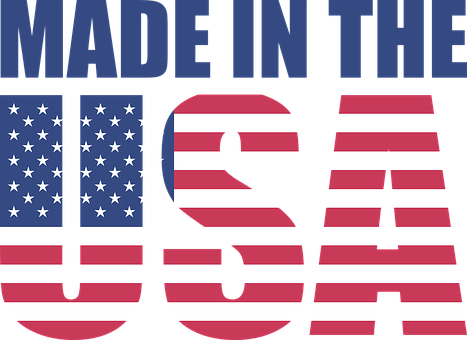 Madein U S A Patriotic Graphic PNG image