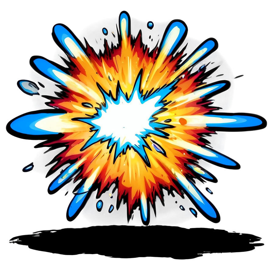 Magic Cartoon Explosion Png 06212024 PNG image