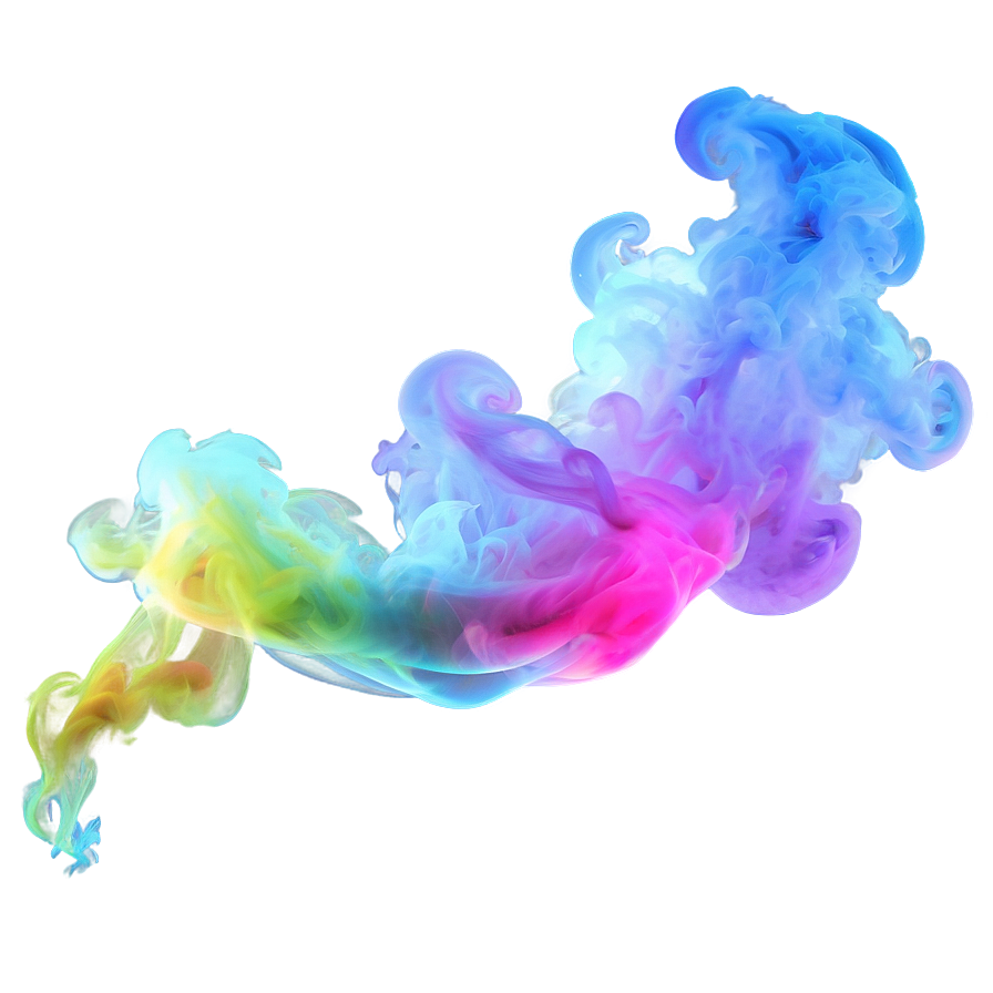 Magic Colorful Smoke Png Jbd PNG image