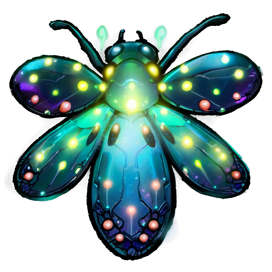 Magic Firefly Swarm Png 06272024 PNG image