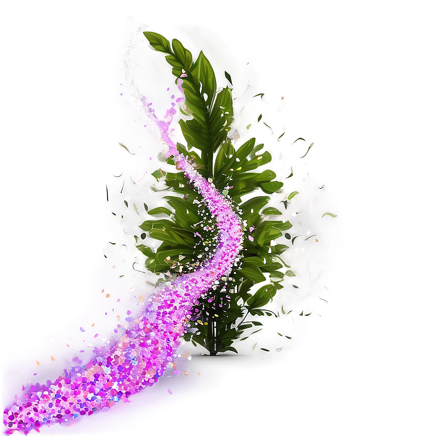 Magic Glitter Line Trail Png Cpg16 PNG image