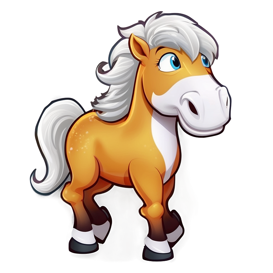 Magic Horse Cartoon Png 06212024 PNG image