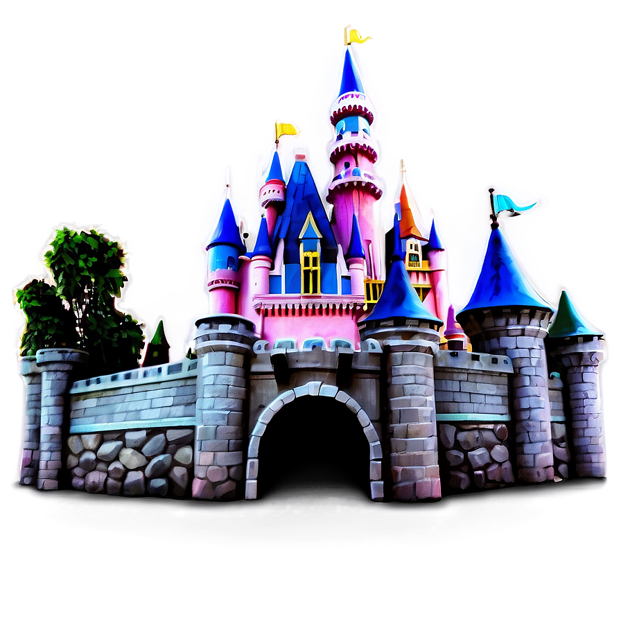 Magic Kingdom Castle Png 06132024 PNG image