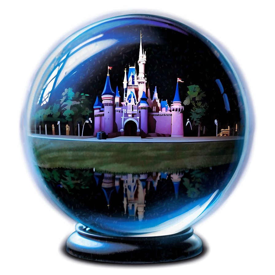 Magic Kingdom Crystal Ball Png 06132024 PNG image