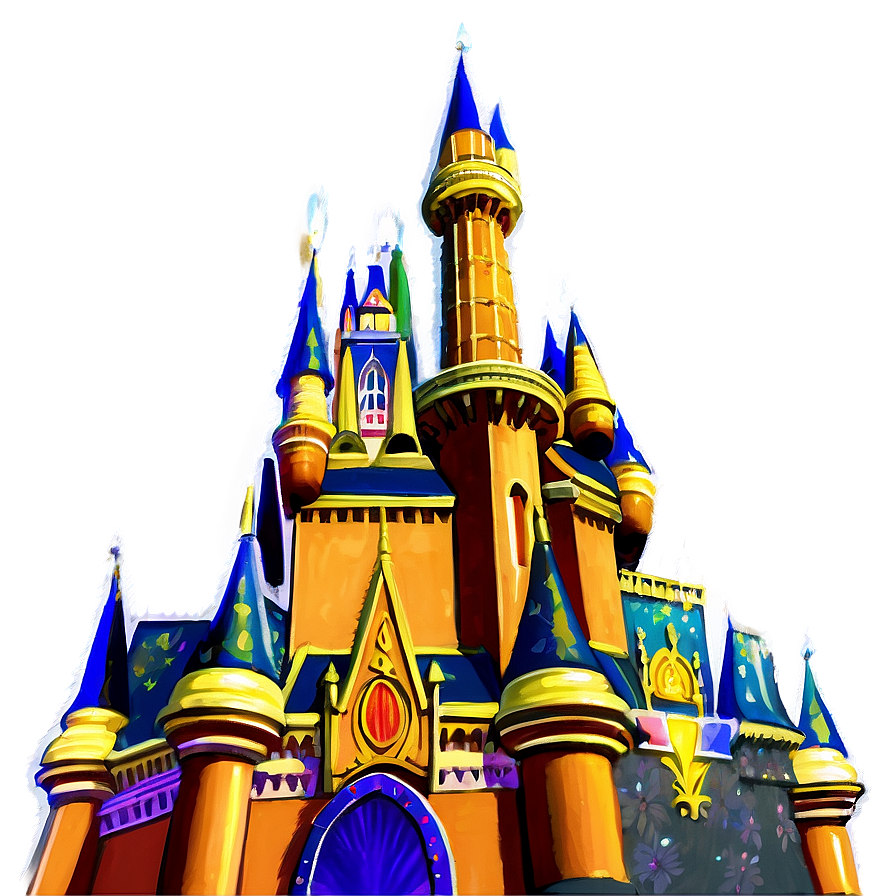 Magic Kingdom Fireworks Display Png 85 PNG image