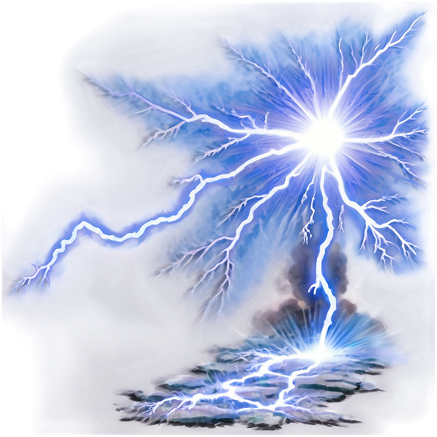 Magic Lightning Strike Png 06272024 PNG image