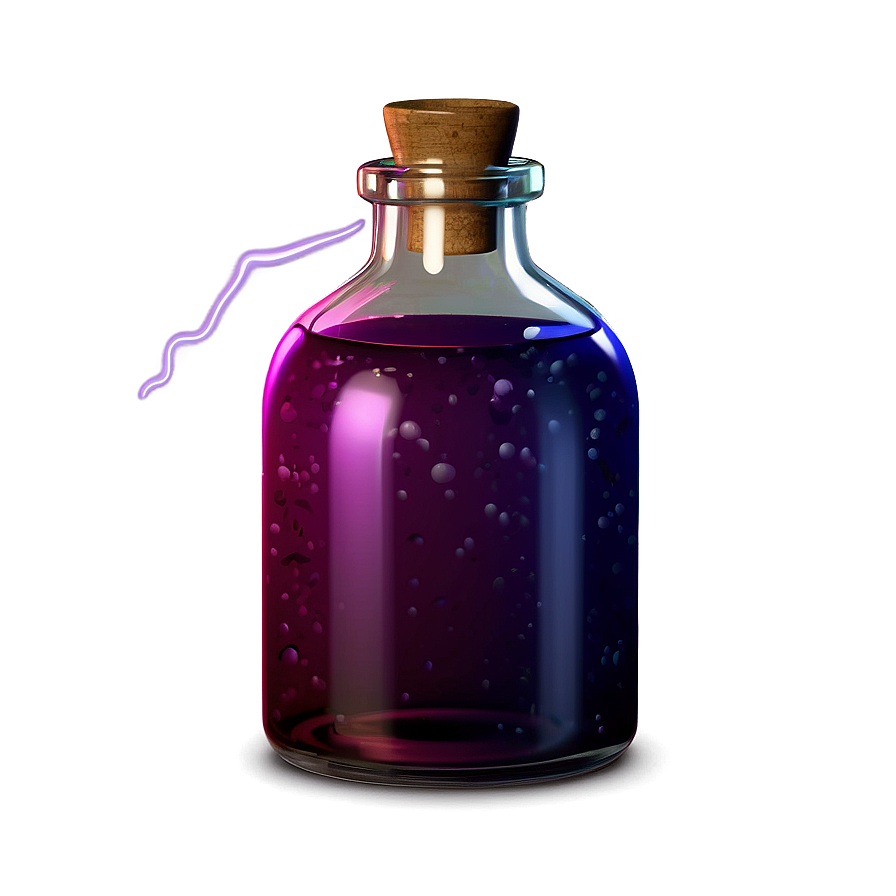 Magic Potion Bottle Png 06132024 PNG image