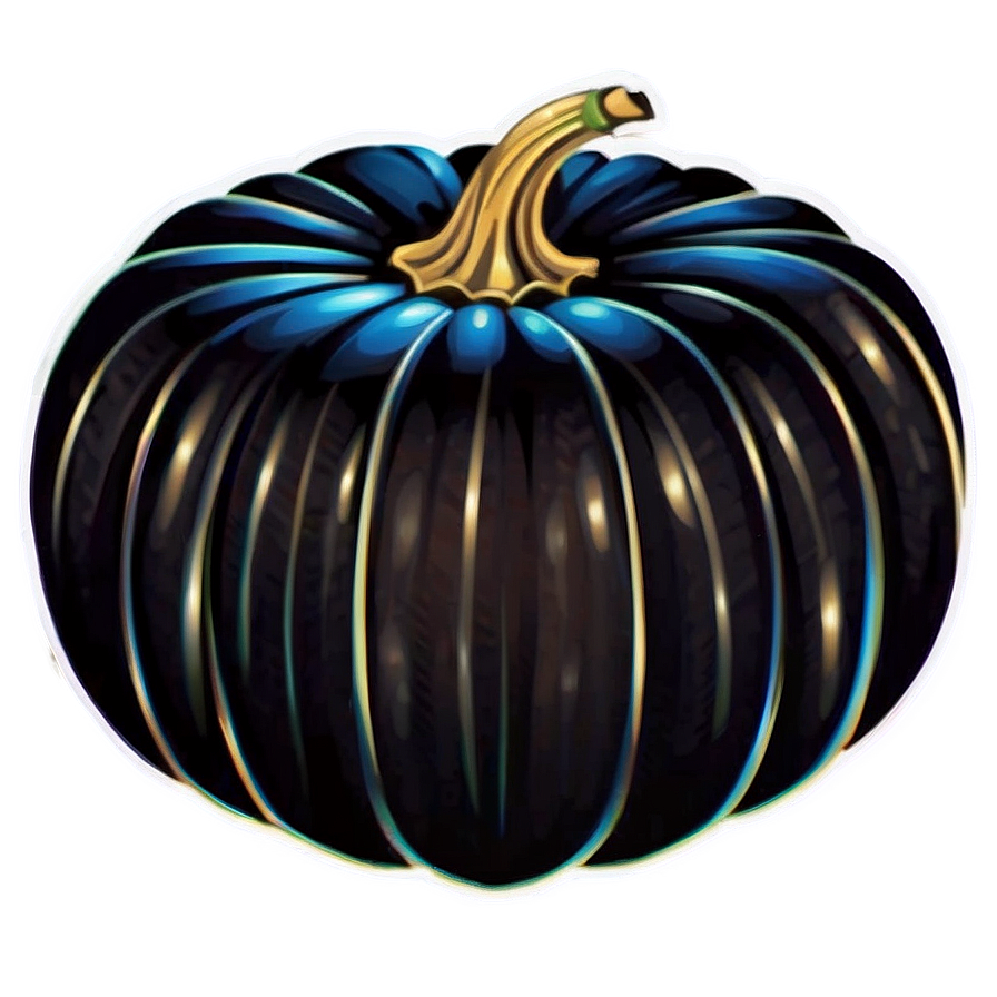 Magical Black Pumpkin Png 06282024 PNG image