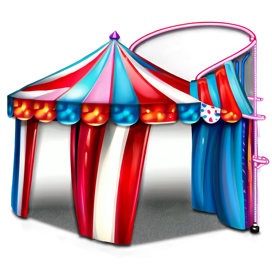 Magical Carnival Tent Setup Png Ktf PNG image