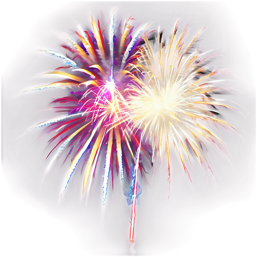 Magical Fireworks Png 05042024 PNG image