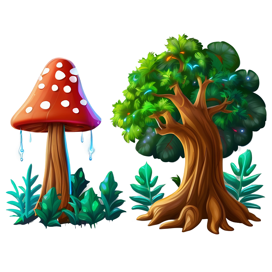 Magical Forest Creatures Clipart Png Ymy PNG image