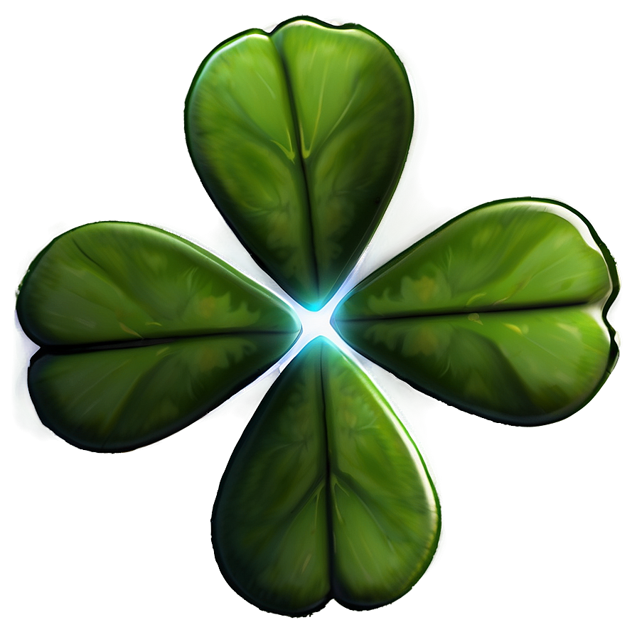 Magical Four Leaf Clover Png 05252024 PNG image