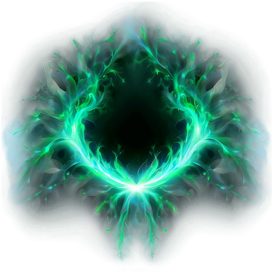 Magical Green Glow Png Ufq82 PNG image