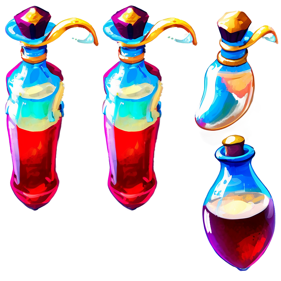 Magical Potion Bottle Png Cig39 PNG image
