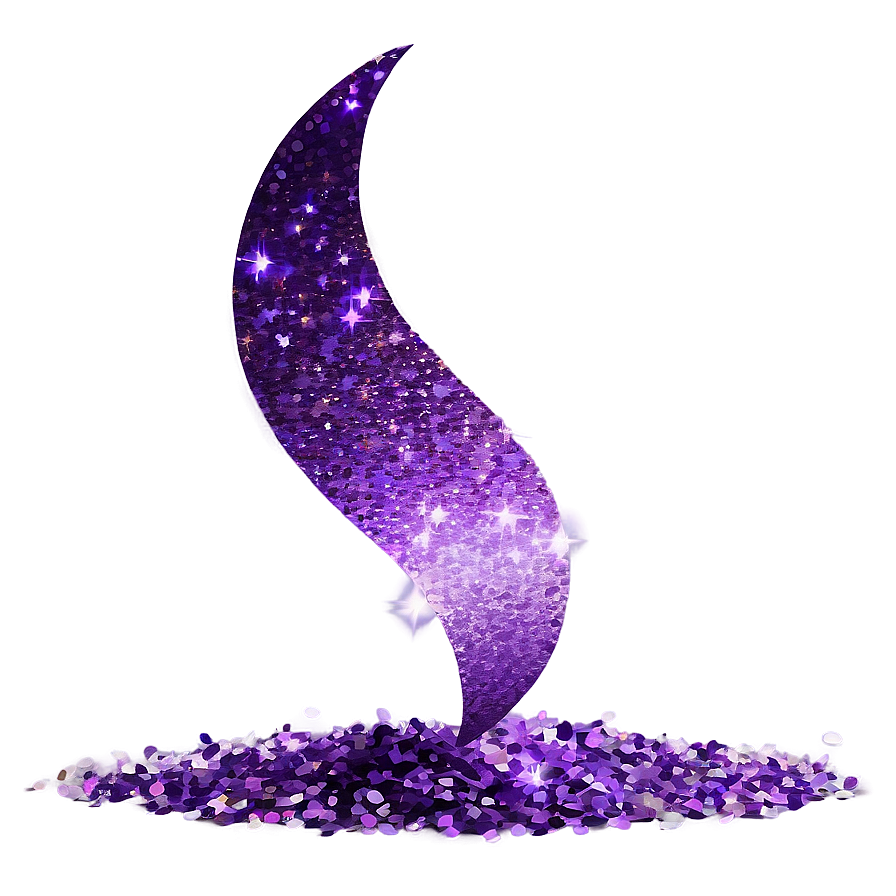 Magical Purple Glitter Png Myo3 PNG image