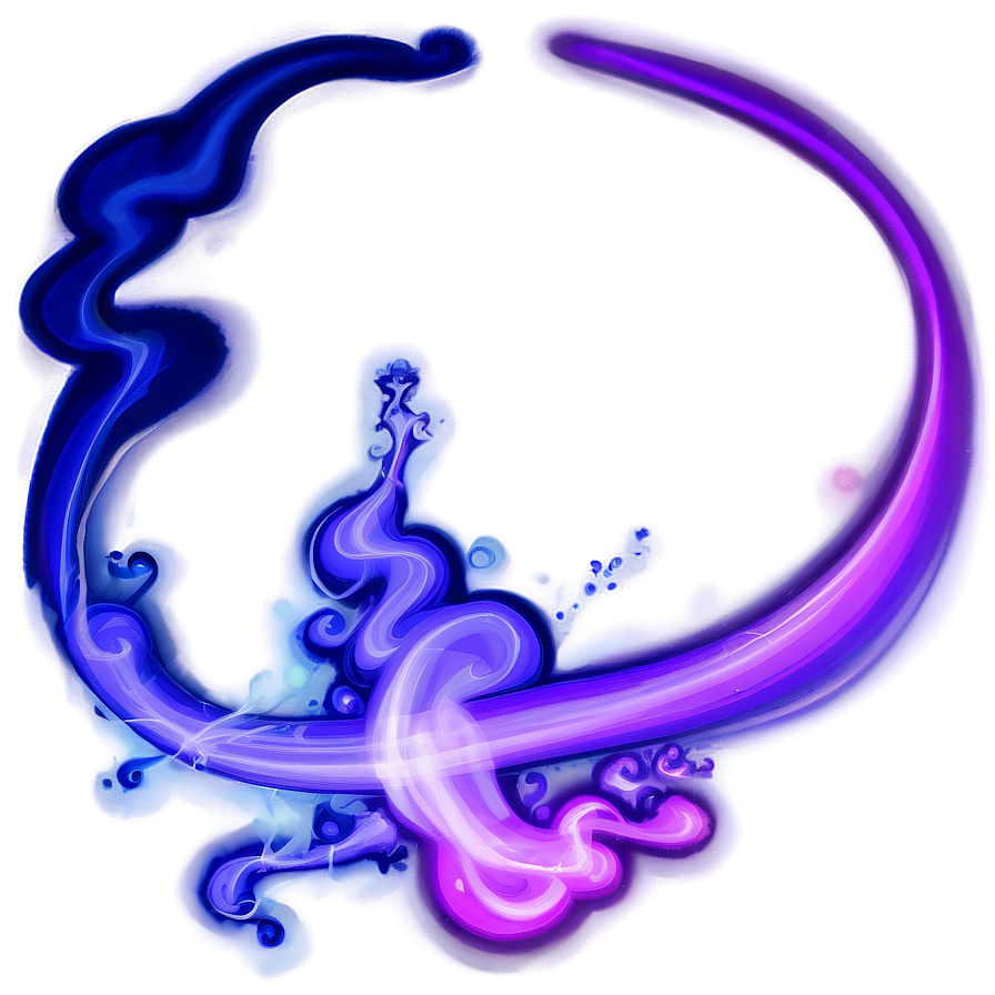 Magical Purple Smoke Illustration Png Iqd94 PNG image