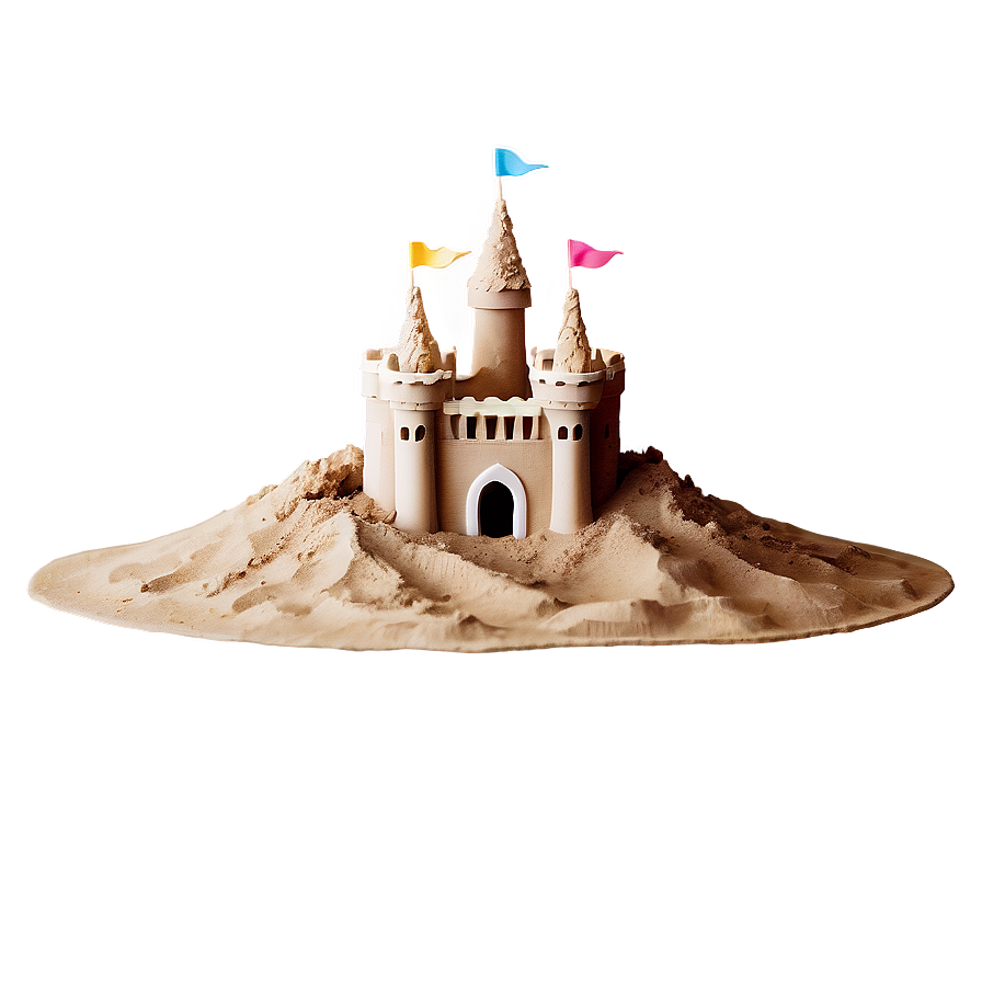 Magical Sandcastle Png 06212024 PNG image