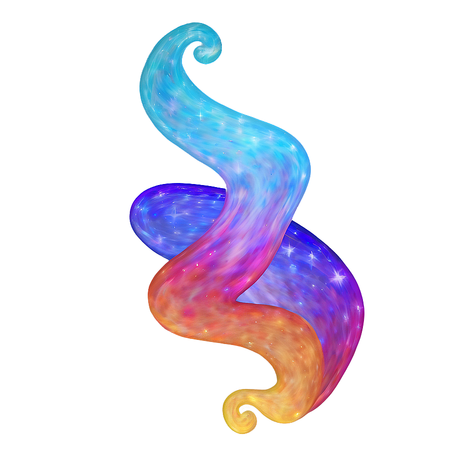 Magical Stardust Swirls Png Tyg74 PNG image