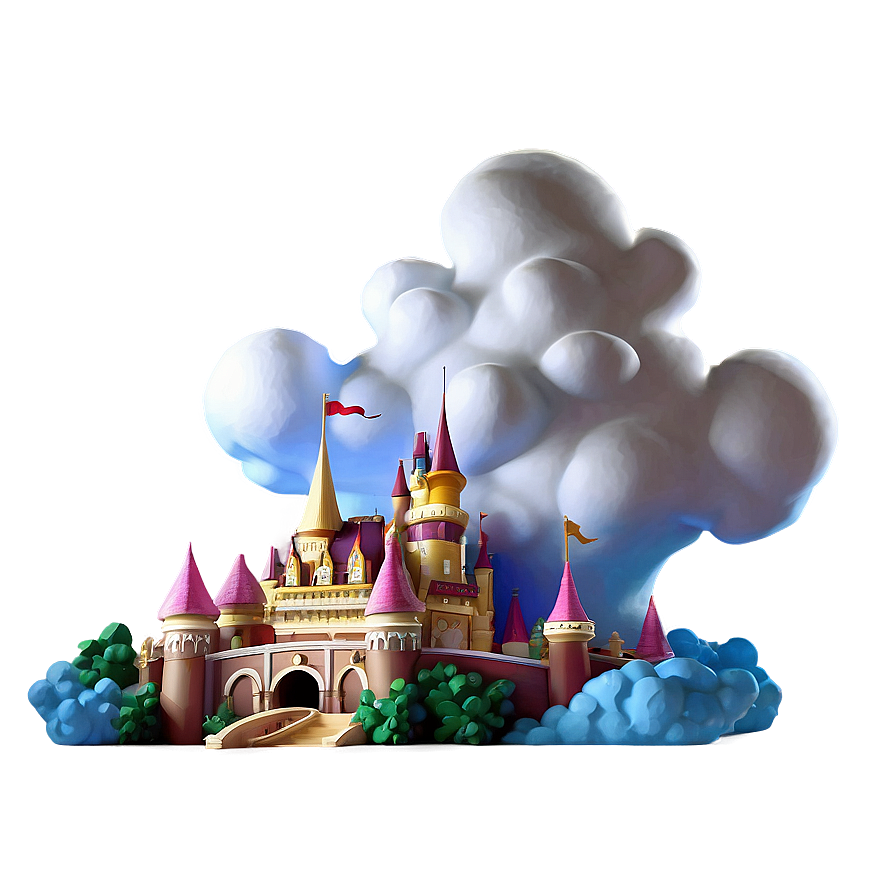 Magical Storm Cloud Magic Kingdom Png 45 PNG image