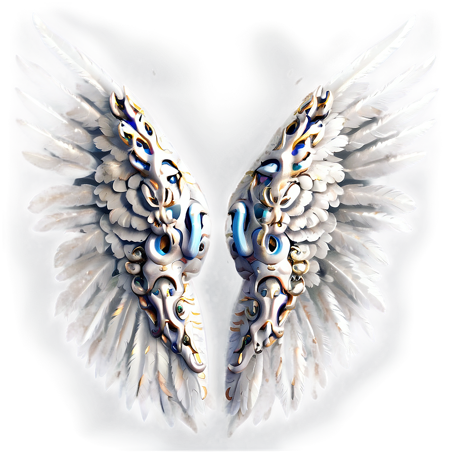 Magical White Wings Png Byu83 PNG image