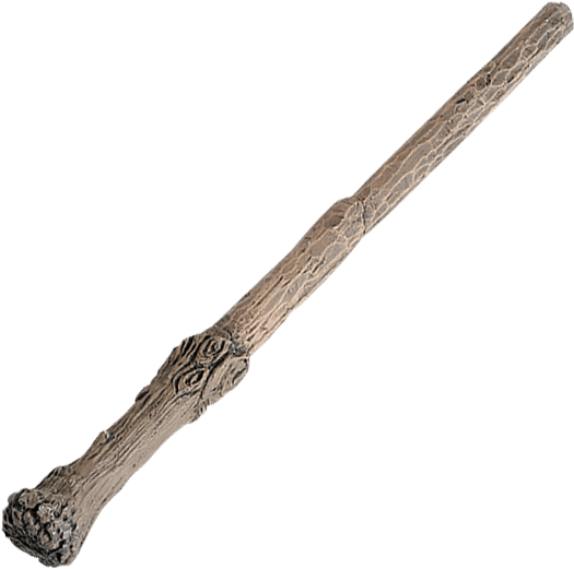 Magical Wooden Wand Isolated PNG image