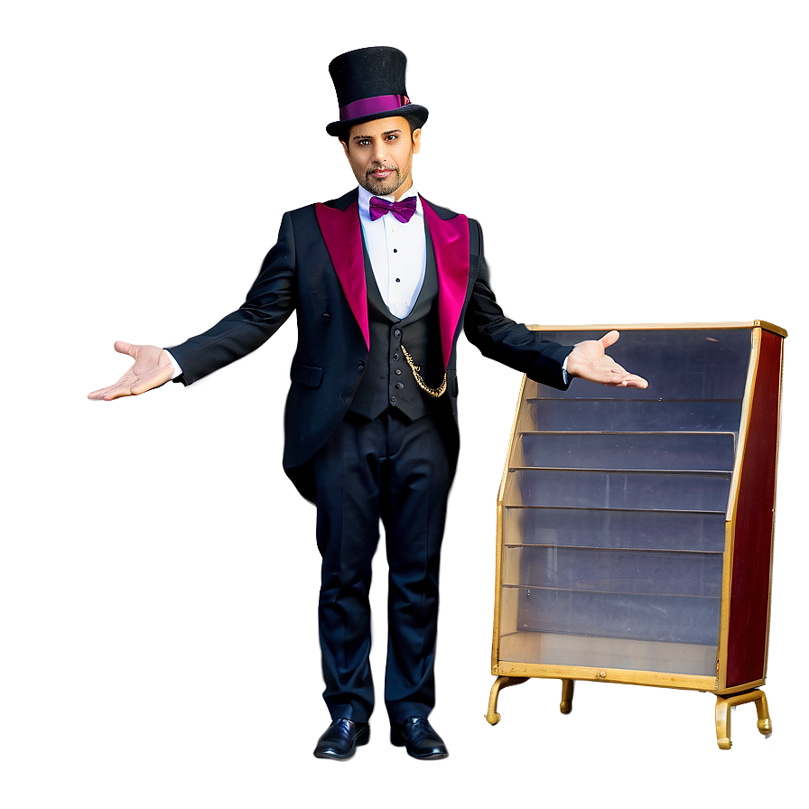 Magician Disappearing Act Png 23 PNG image