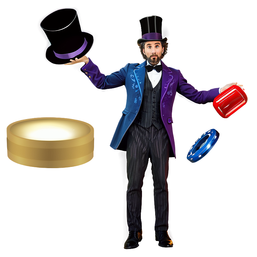 Magician Floating Illusion Png 76 PNG image