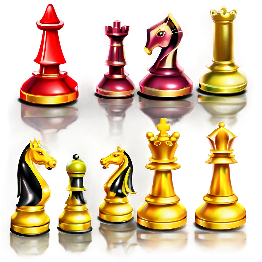 Magnetic Chess Pieces For Education Png 05252024 PNG image