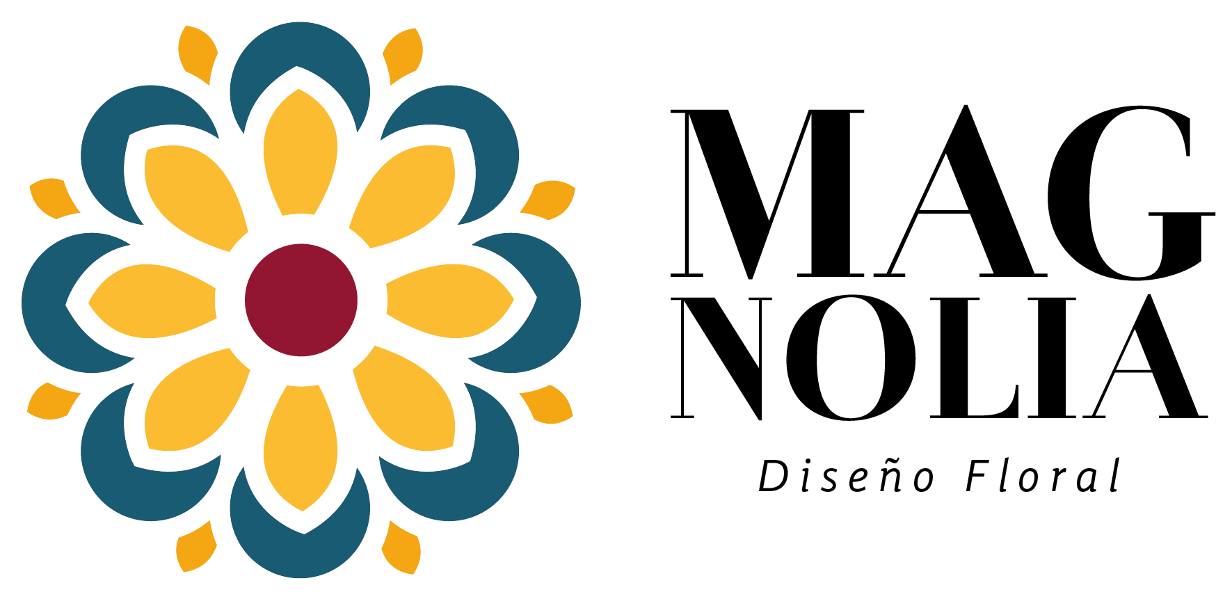 Magnolia Floral Design Logo PNG image