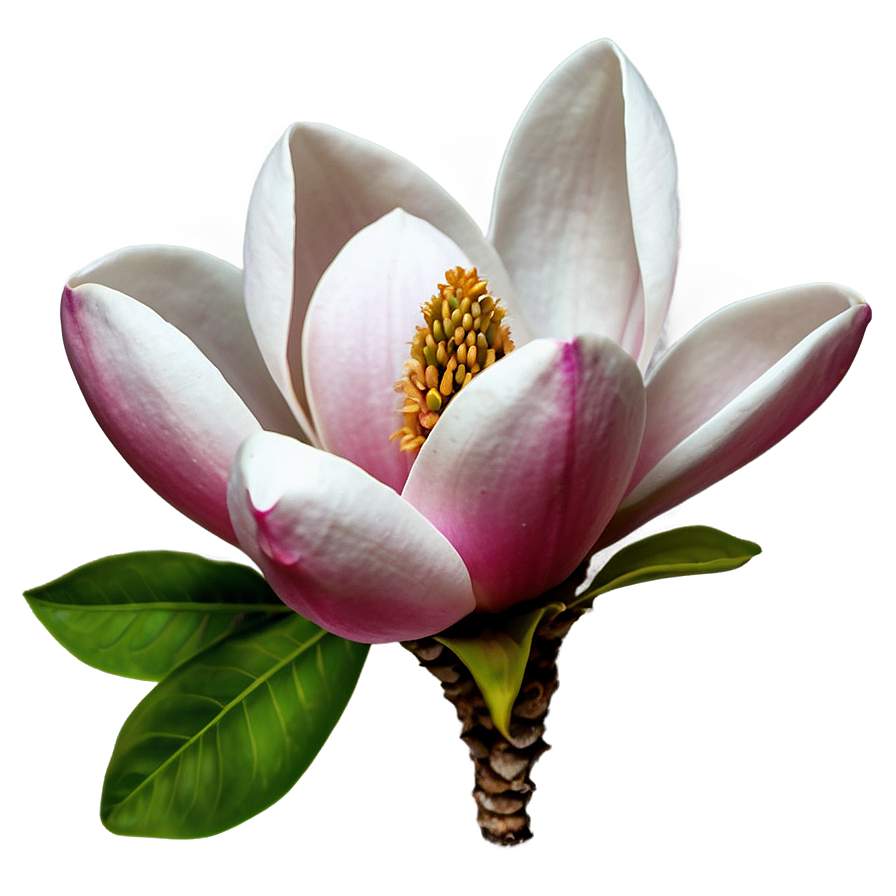 Magnolia Flower Frame Png Jwf34 PNG image