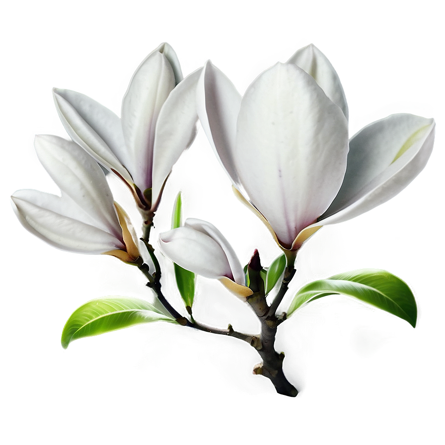 Magnolia Flower Pattern Png Knl96 PNG image