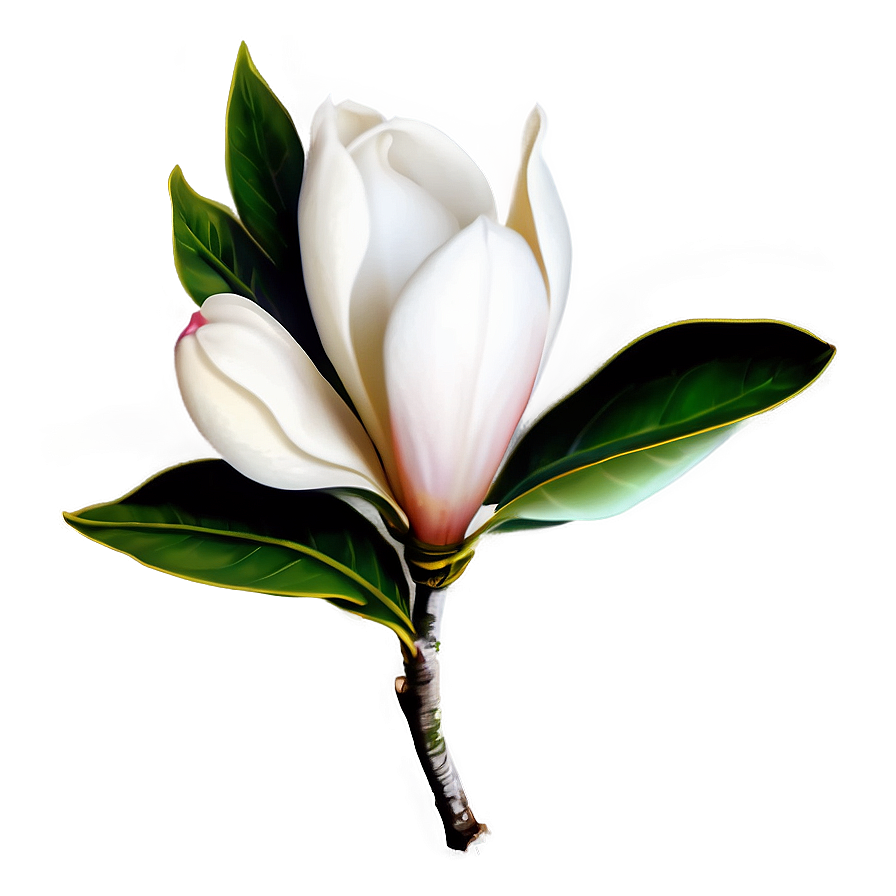 Magnolia Flower Vector Png Xkg PNG image