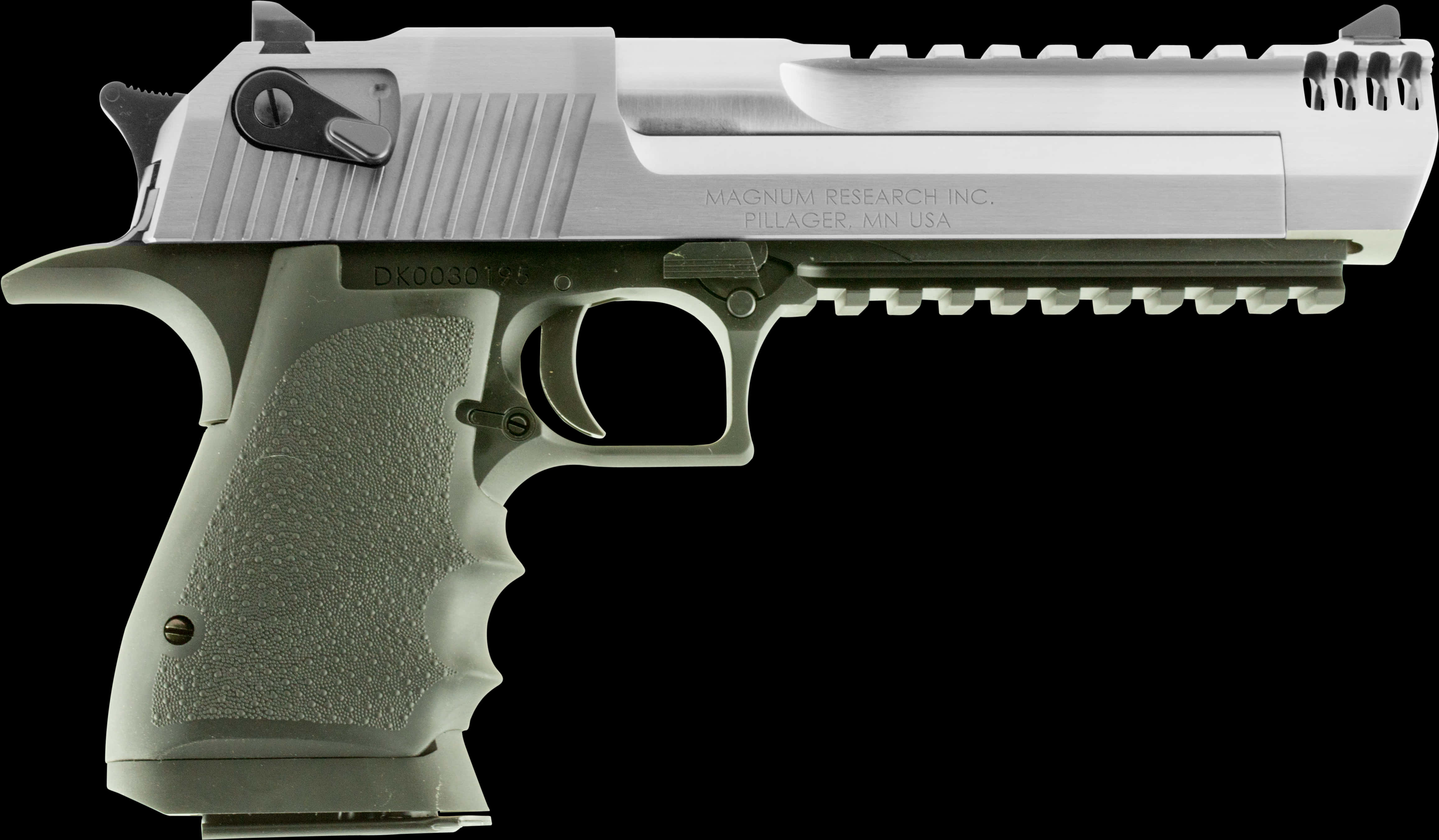 Magnum Research Pistol Profile PNG image