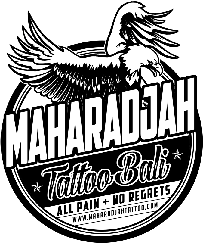 Maharadjah Tattoo Bali Eagle Logo PNG image