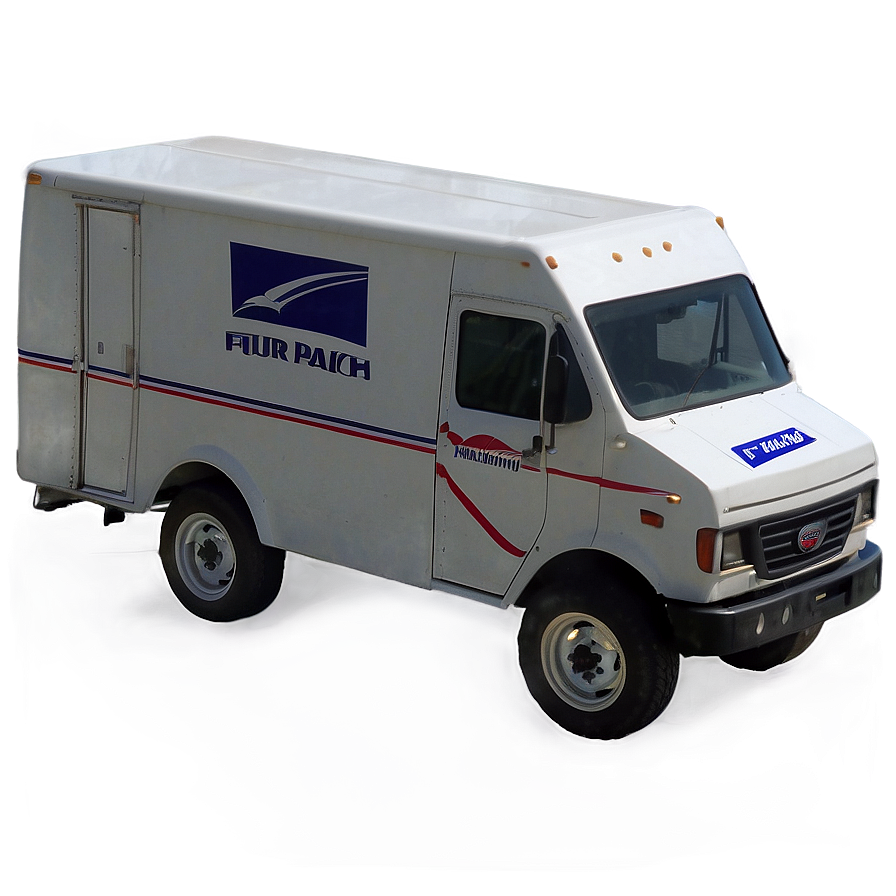 Mail Truck At Post Office Png Iia PNG image