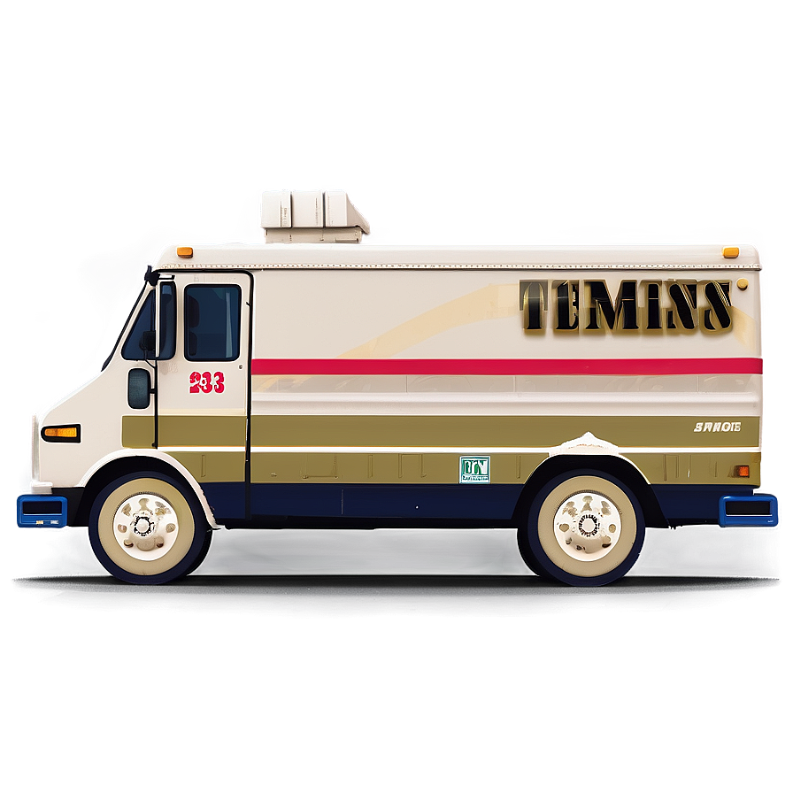 Mail Truck Under The Sun Png Agt69 PNG image