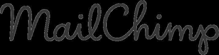 Mailchimp Logo Black PNG image