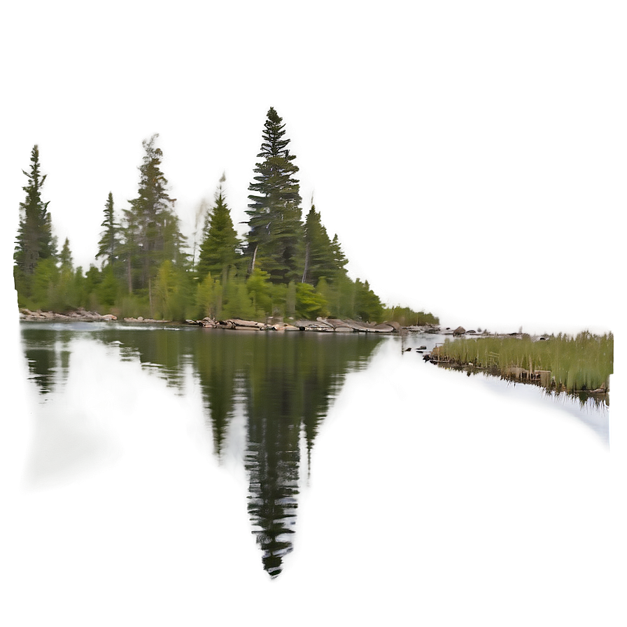 Maine's Peaceful Lakes Png 88 PNG image