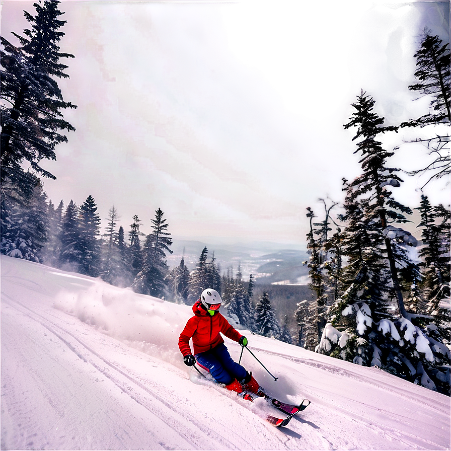 Maine's Winter Ski Slopes Png Vqr66 PNG image