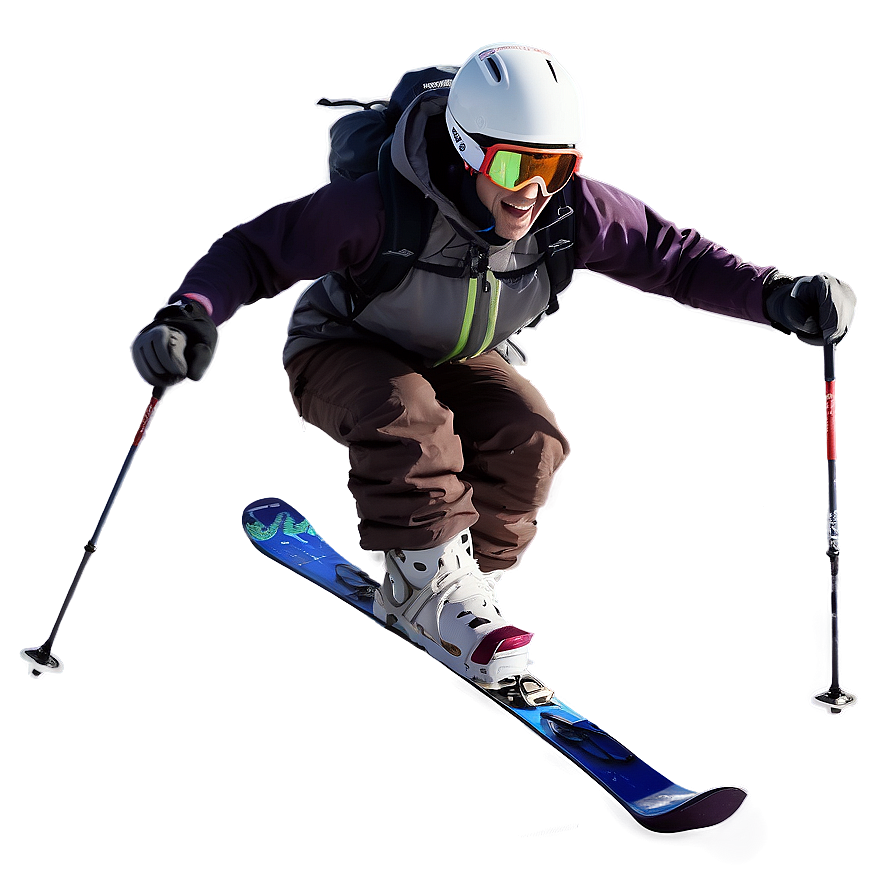 Maine Skiing Adventure Png Cpf PNG image