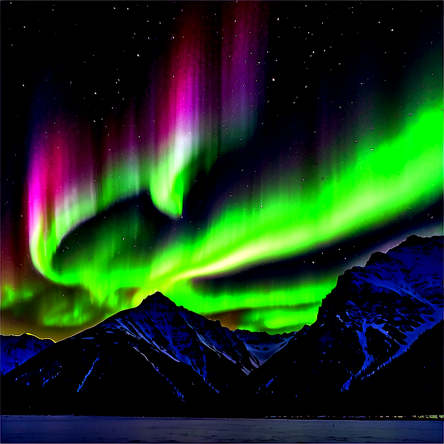 Majestic Aurora Borealis Png 97 PNG image