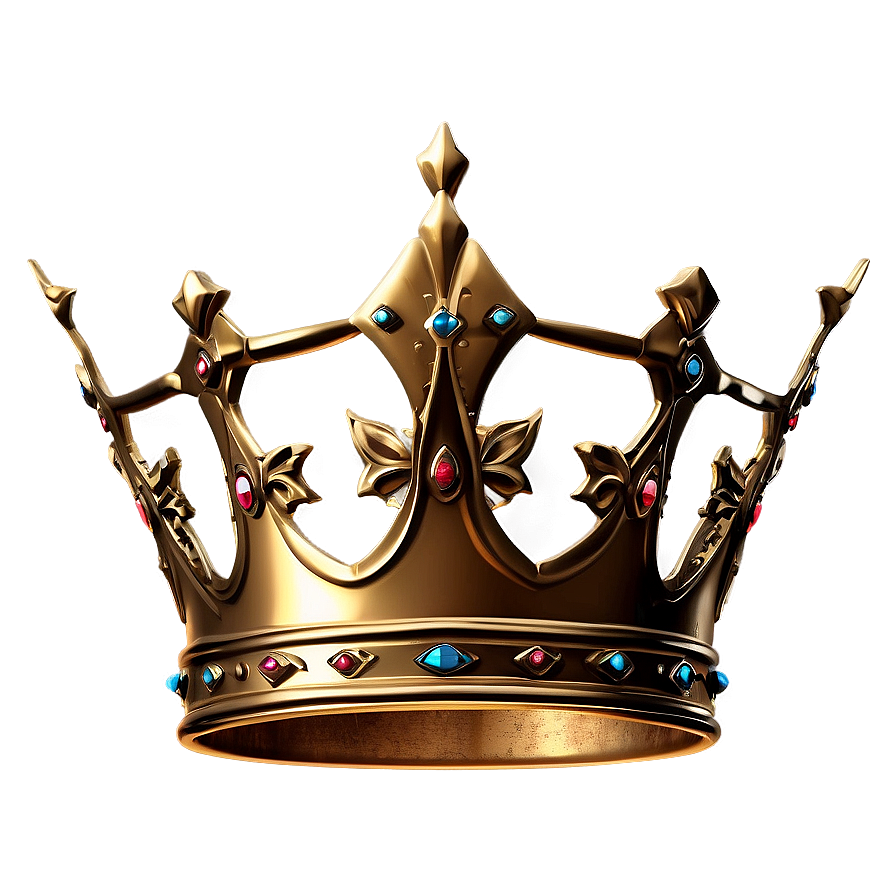 Majestic Bronze Crown Png 62 PNG image