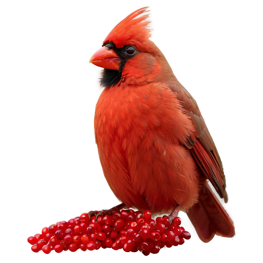 Majestic Cardinal Pose Png Gfo80 PNG image