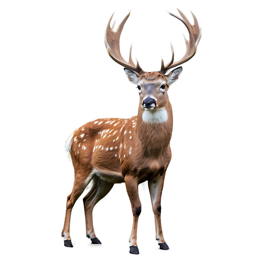Majestic Deer Pose Png 96 PNG image